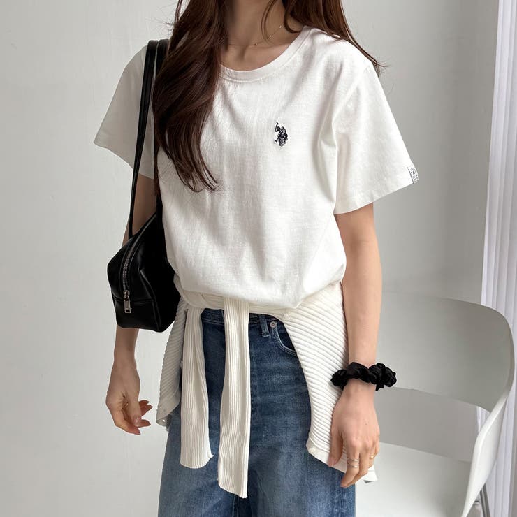 【Ｕ．Ｓ． ＰＯＬＯ ＡＳＳＮ．】接触冷感ワンポイント刺繍Ｔシャツ | GeeRA | 詳細画像13 