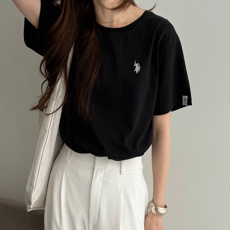 【Ｕ．Ｓ． ＰＯＬＯ ＡＳＳＮ．】接触冷感ワンポイント刺繍Ｔシャツ | GeeRA | 詳細画像20 