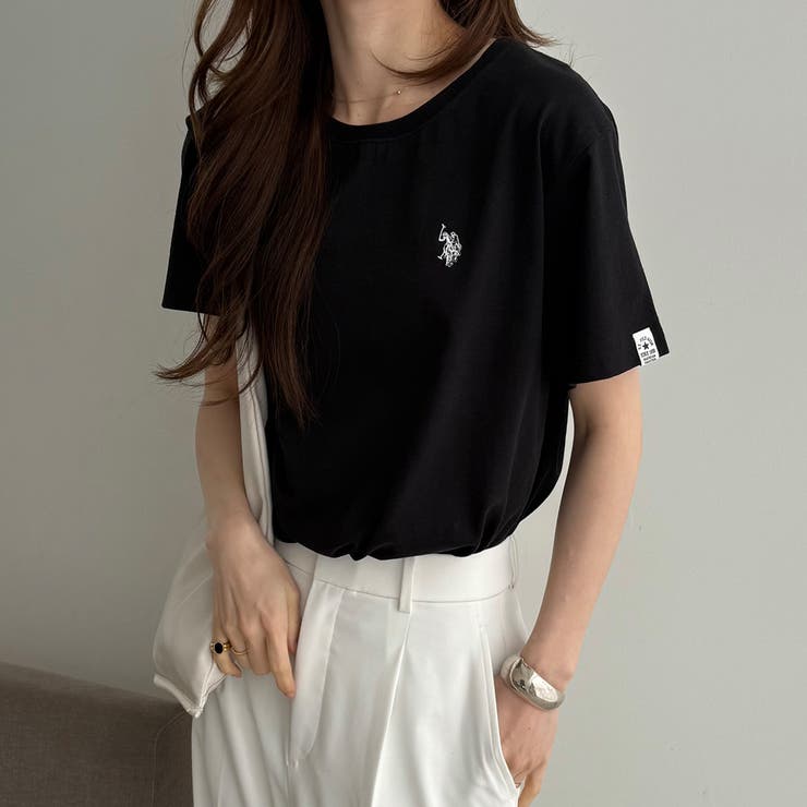 【Ｕ．Ｓ． ＰＯＬＯ ＡＳＳＮ．】接触冷感ワンポイント刺繍Ｔシャツ | GeeRA | 詳細画像21 