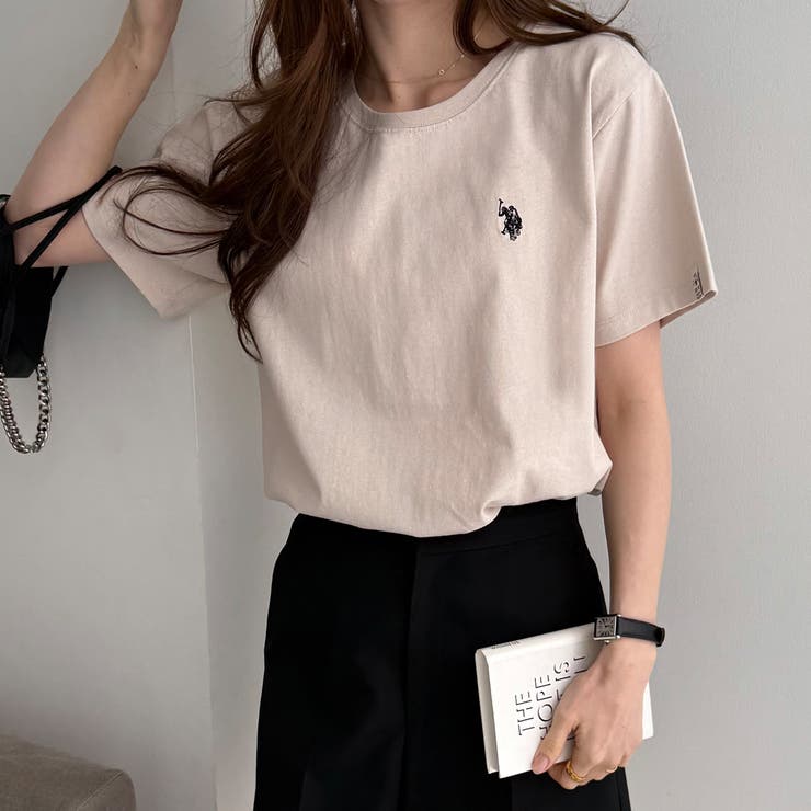 【Ｕ．Ｓ． ＰＯＬＯ ＡＳＳＮ．】接触冷感ワンポイント刺繍Ｔシャツ | GeeRA | 詳細画像55 