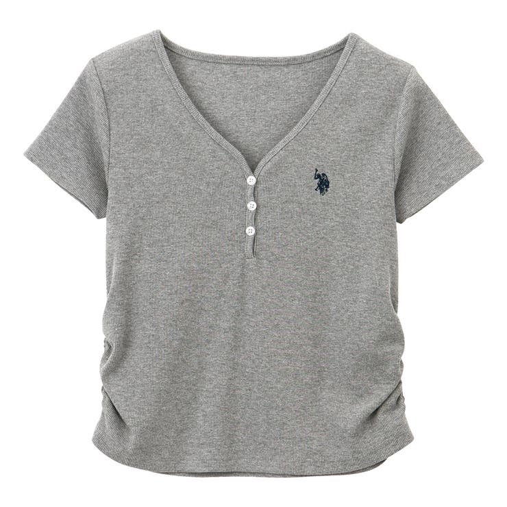【Ｕ．Ｓ． ＰＯＬＯ ＡＳＳＮ．】接触冷感Vネックヘンリーリブカットソー | GeeRA | 詳細画像39 