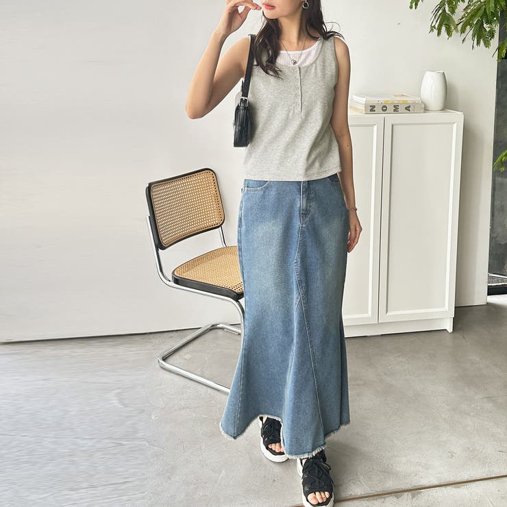 レイヤード風タンクトップ | GeeRA | 詳細画像18 