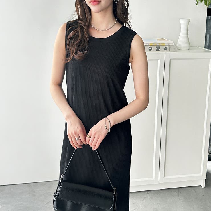 全骨格対応！前後２ＷＡＹ細見えタンクワンピース | GeeRA | 詳細画像6 