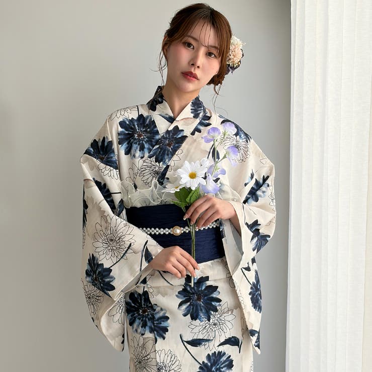 アソート花柄浴衣３点セット | GeeRA | 詳細画像4 