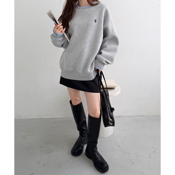 【Ｕ．Ｓ． ＰＯＬＯ ＡＳＳＮ．】レイヤード風配色スウェット | GeeRA | 詳細画像16 