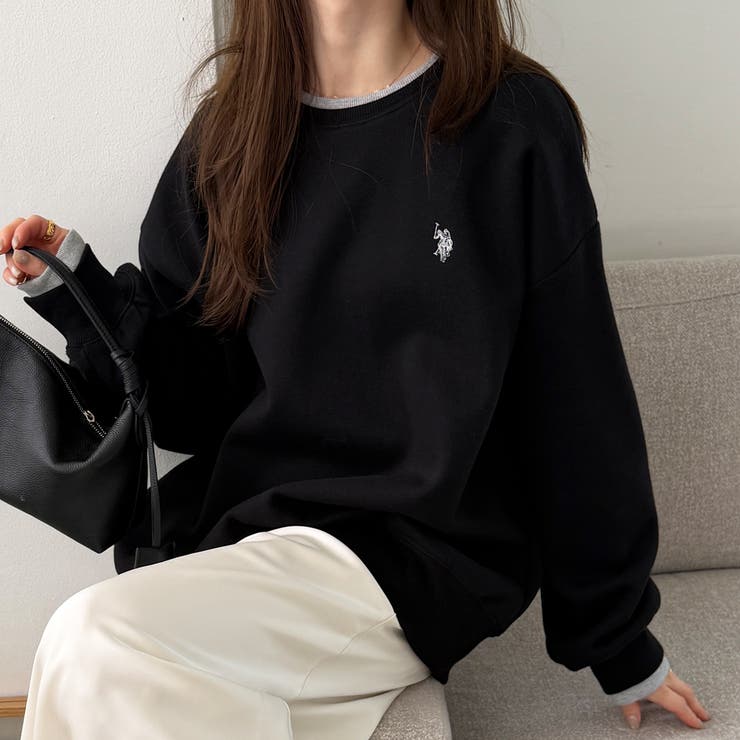 【Ｕ．Ｓ． ＰＯＬＯ ＡＳＳＮ．】レイヤード風配色スウェット | GeeRA | 詳細画像46 