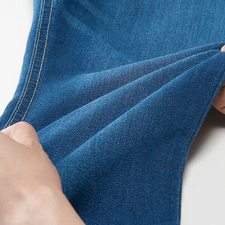 なめらかストレッチ美脚デニムレギンスパンツ[品番：GERW0000343