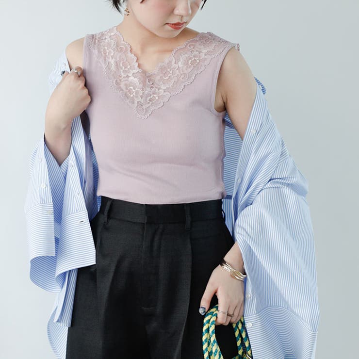 MOUSSY | DENIM LIKE GABBY キャミ (キャミソール ) |SHEL'TTER