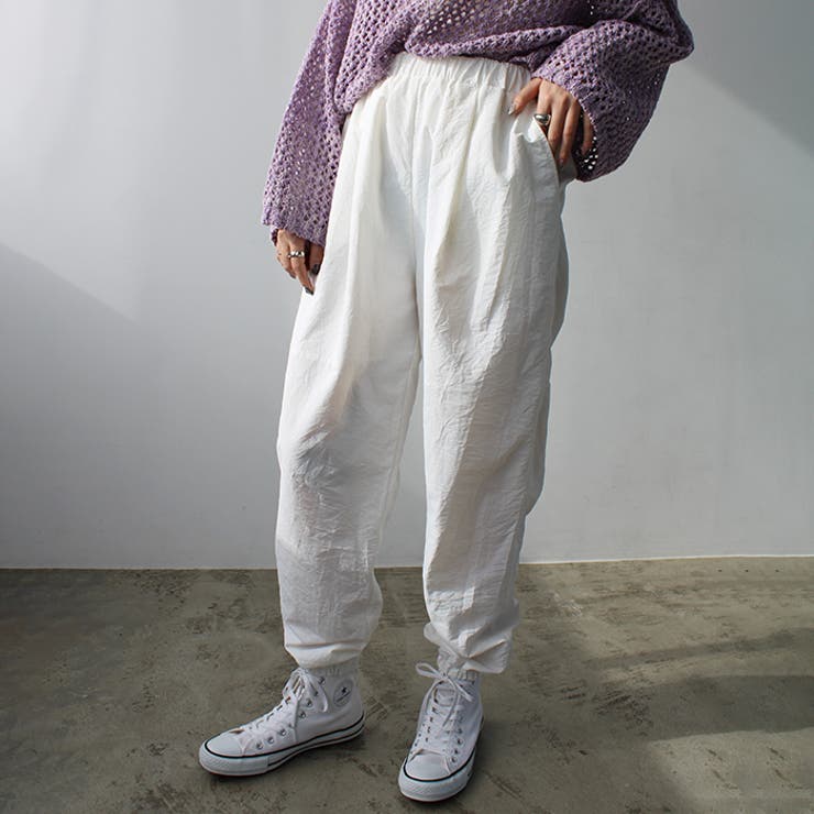 シャカシャカ素材ジョガーパンツ | GeeRA | 詳細画像12 