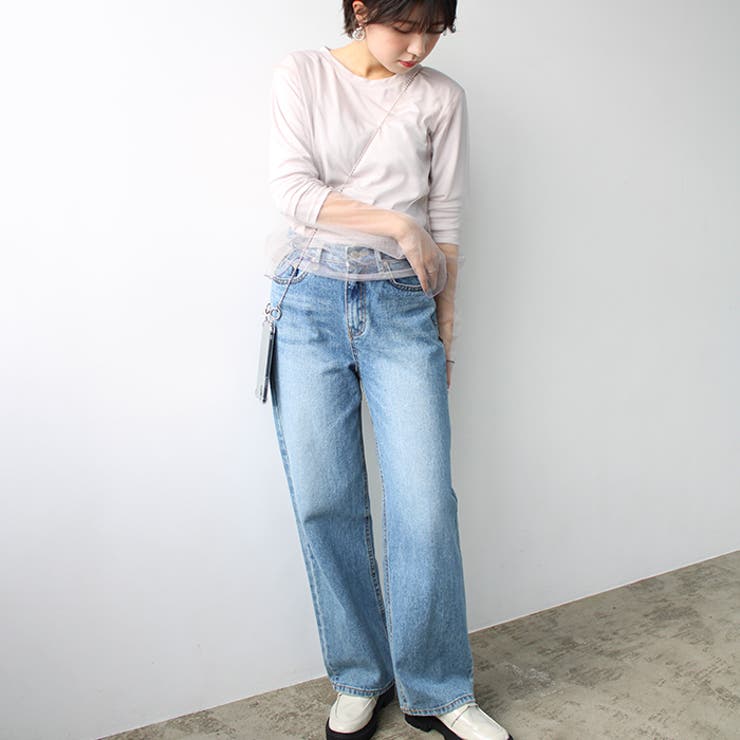 シアーレイヤード風カットソー  | GeeRA | 詳細画像5 