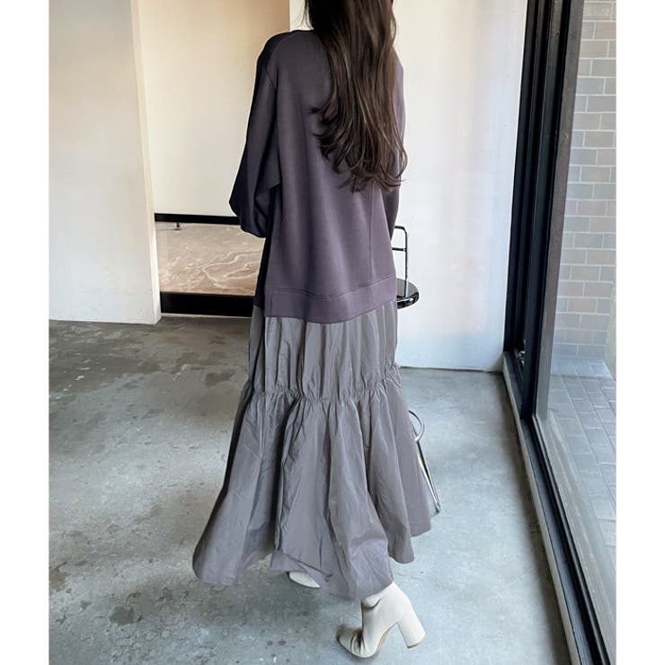 前後2WAYスウェットドッキングワンピース[品番：GERW0010858