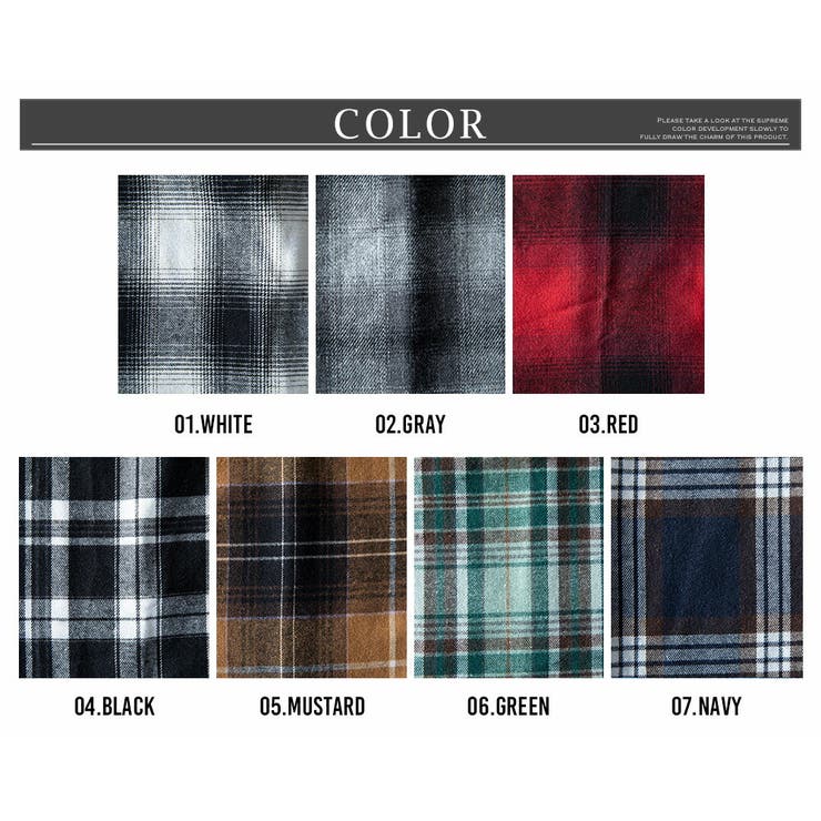 チェックシャツ メンズ 長袖 オーバーサイズ ゆったり チェック シャツ | GENELESS | 詳細画像15 