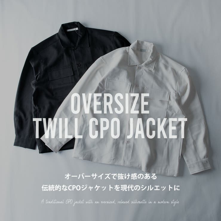 シャツジャケット メンズ CPOジャケット ゆったり ルーズ ジャケット | GENELESS | 詳細画像2 