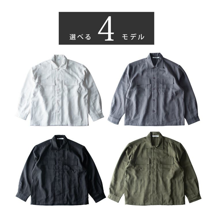 シャツジャケット メンズ CPOジャケット ゆったり ルーズ ジャケット | GENELESS | 詳細画像4 