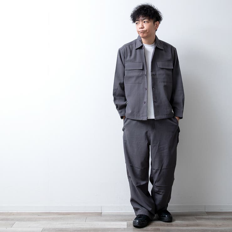 シャツジャケット メンズ CPOジャケット ゆったり ルーズ ジャケット | GENELESS | 詳細画像10 