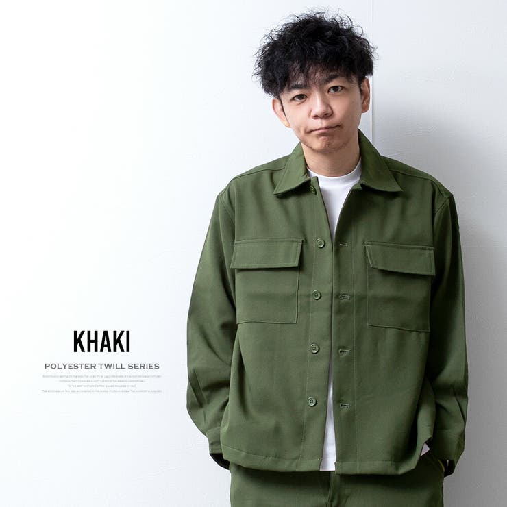 シャツジャケット メンズ CPOジャケット ゆったり ルーズ ジャケット | GENELESS | 詳細画像13 