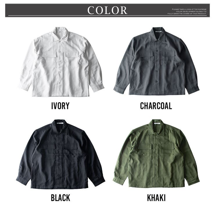 シャツジャケット メンズ CPOジャケット ゆったり ルーズ ジャケット | GENELESS | 詳細画像16 