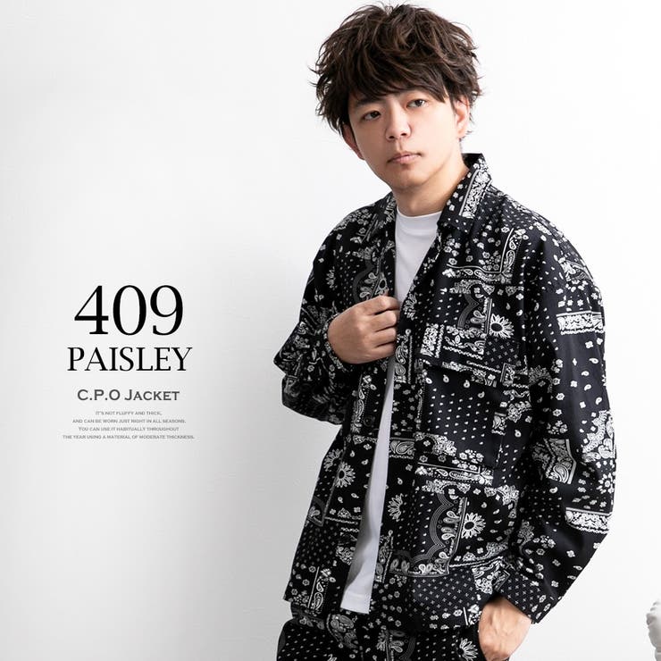 シャツジャケット メンズ CPOジャケット[品番：HMLM0000308