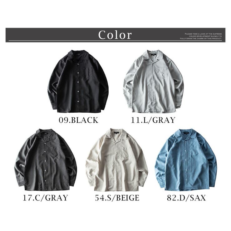 シャツ メンズ 長袖 | GENELESS | 詳細画像17 