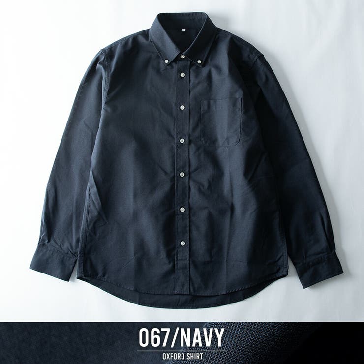 シャツ メンズ 長袖 オックスシャツ ボタンダウン オックスフォード | GENELESS | 詳細画像27 