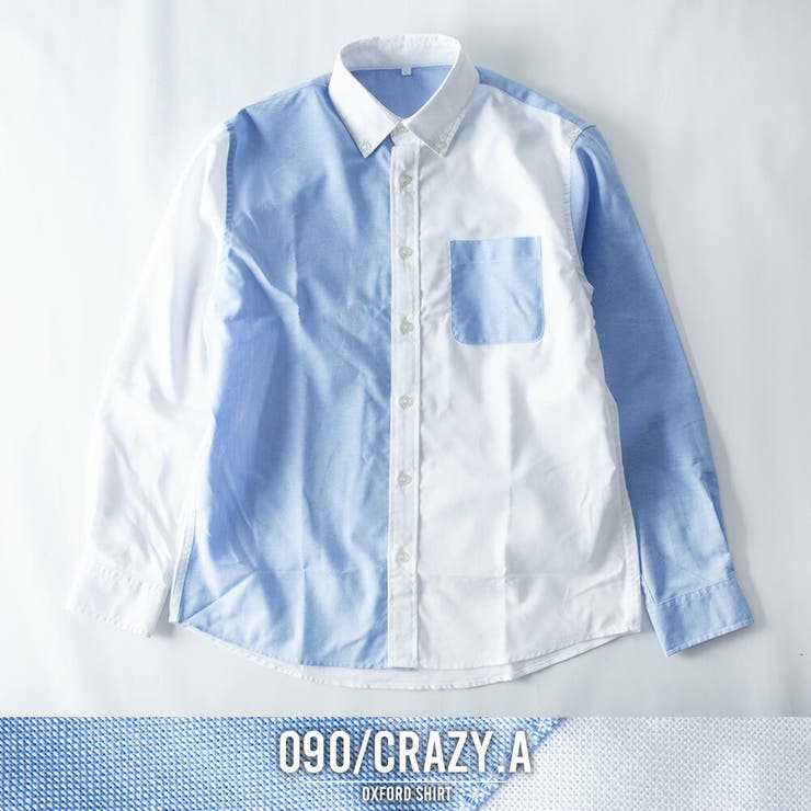 シャツ メンズ 長袖 オックスシャツ ボタンダウン オックスフォード | GENELESS | 詳細画像28 