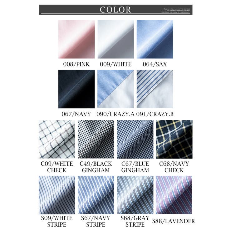 シャツ メンズ 長袖 オックスシャツ ボタンダウン オックスフォード | GENELESS | 詳細画像38 