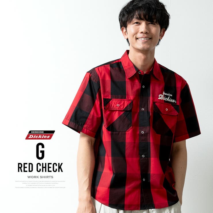 シャツ メンズ 半袖 ワークシャツ GENUINE Dickies  ストリート[品番：HMLM0000884]｜GENELESS（ジェネレス）のメンズファッション通販｜SHOPLIST（ショップリスト）