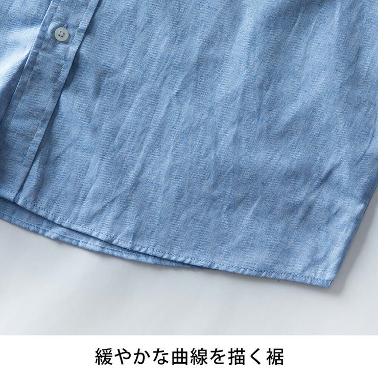 シャツ メンズ 七分袖 綿麻 メンズシャツ 7分袖 長袖 リネン 涼しい | GENELESS | 詳細画像27 