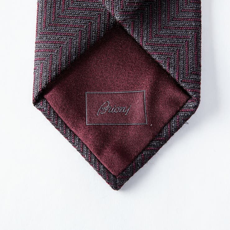 Brioni ブリオーニ ネクタイ シルク100％ O7AE9[品番