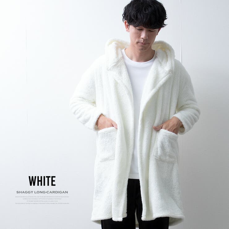 カーディガン メンズ ロング ボア カーデ ロングカーディガン 暖かい | GENELESS | 詳細画像13 