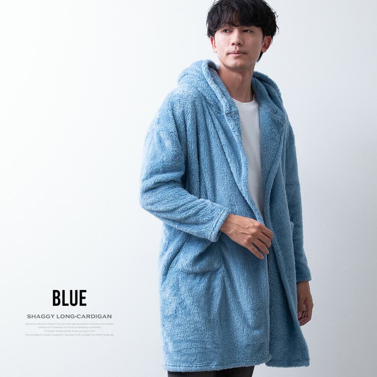 カーディガン メンズ ロング ボア カーデ ロングカーディガン 暖かい | GENELESS | 詳細画像18 