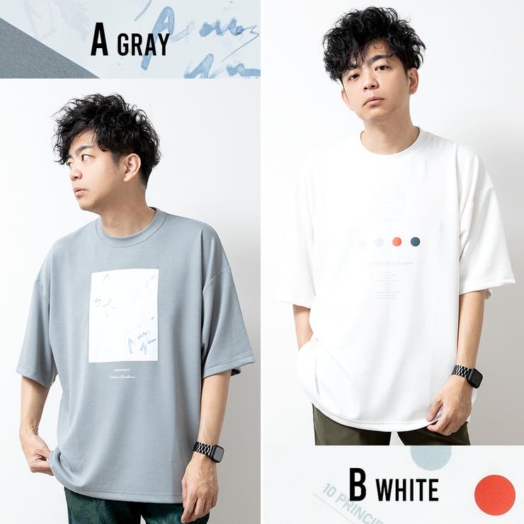 tシャツ メンズ 半袖[品番：HMLM0000072]｜GENELESS（ジェネレス