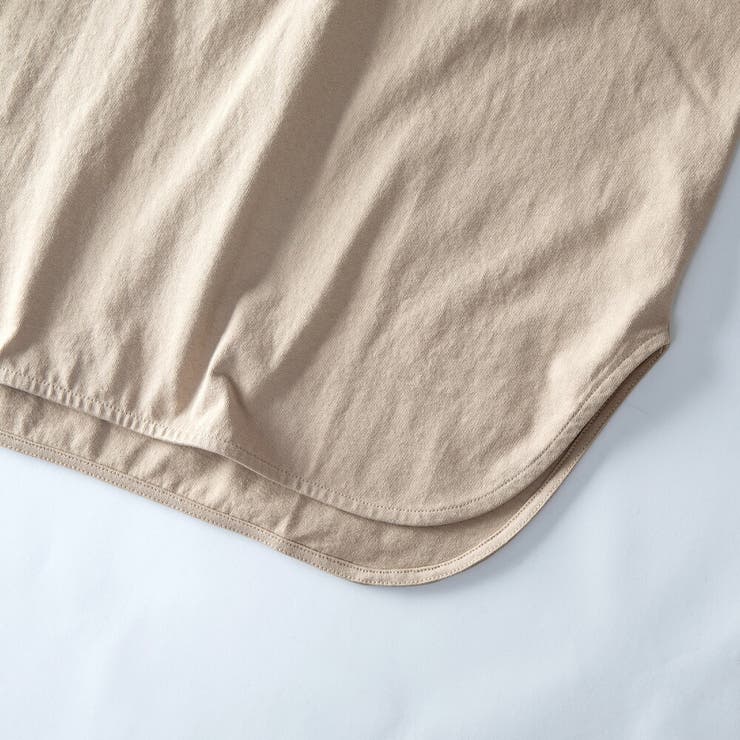 tシャツ メンズ ロング 半袖 ラウンドヘム Tシャツ 裾 レイヤード | GENELESS | 詳細画像32 