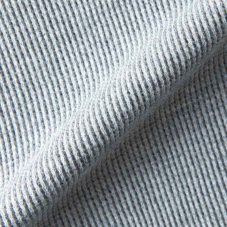tシャツ メンズ 長袖 サーマル ワッフル 細身 Tシャツ クルーネック | GENELESS | 詳細画像19 