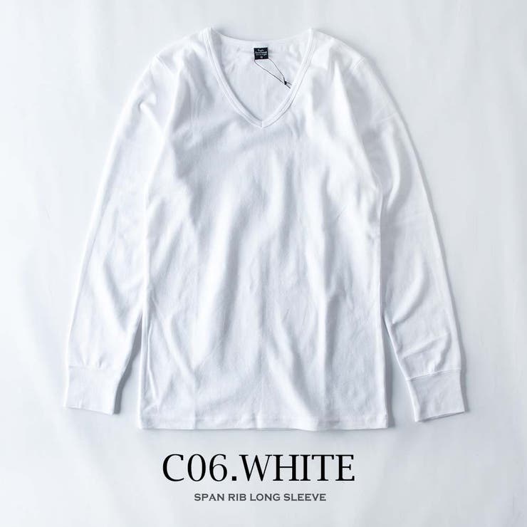 tシャツ メンズ 長袖 クルーネック スパンフライス 長袖tシャツ 細身 | GENELESS | 詳細画像16 