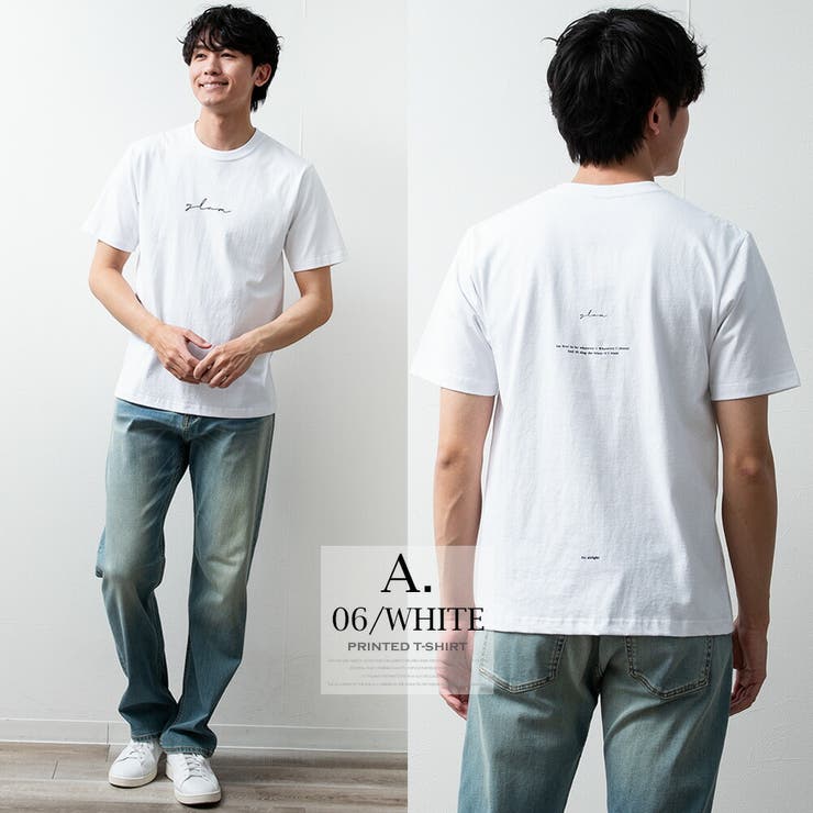 tシャツ メンズ 半袖 Tシャツ 綿100 プリントTシャツ クルーネック | GENELESS | 詳細画像10 