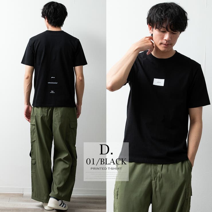 tシャツ メンズ 半袖 Tシャツ 綿100 プリントTシャツ クルーネック | GENELESS | 詳細画像15 