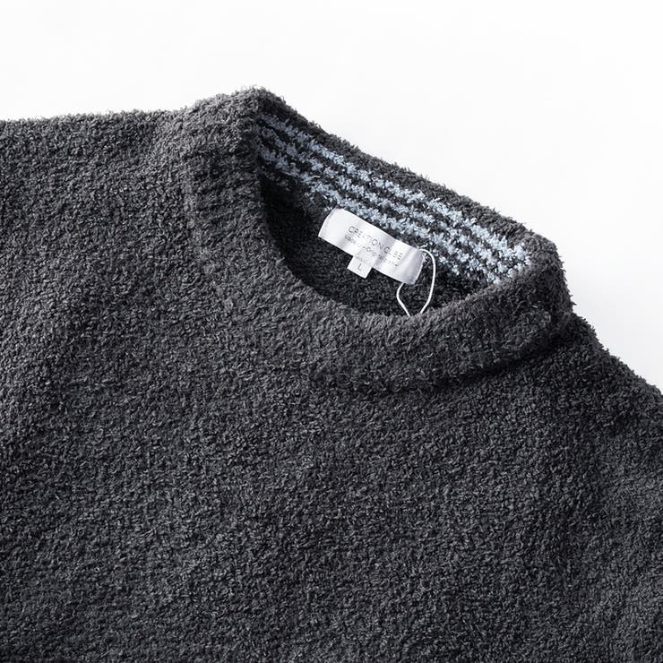 LE17SEPTEMBRE HOMME Band Neck Jumper sweater - Black | Garmentory