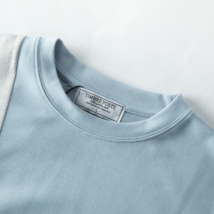 tシャツ 半袖 メンズ 接触冷感 切替 涼しい 切替デザイン おしゃれ | GENELESS | 詳細画像16 