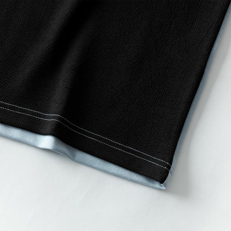 tシャツ 半袖 メンズ 接触冷感 切替 涼しい 切替デザイン おしゃれ | GENELESS | 詳細画像18 