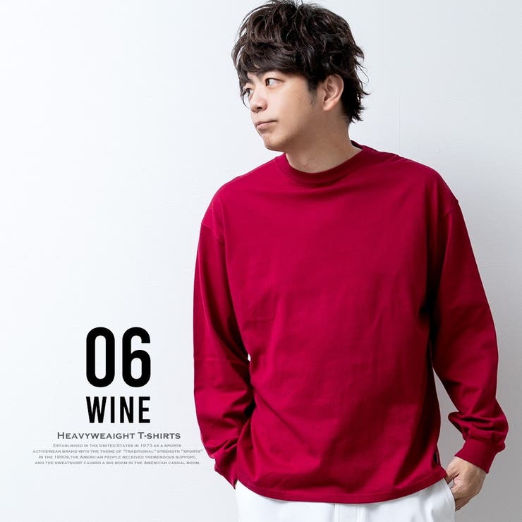 tシャツメンズ長袖DISCUSオーバーサイズ綿100USAコットン肉厚ディスカスゆったり長袖tシャツロンtクルーネックUネックヘビーウエイト全6色2473-3111