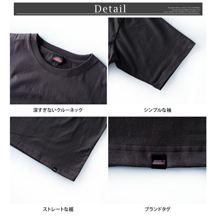 tシャツ メンズ 半袖 ロゴ プリント ディッキーズ 半袖tシャツ 夏 | GENELESS | 詳細画像23 