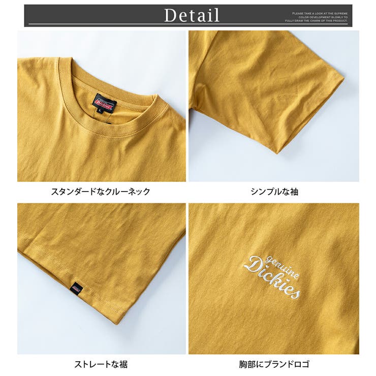 メンズ 半袖 tシャツ バックプリント ディッキーズ 半袖tシャツ 夏 | GENELESS | 詳細画像22 