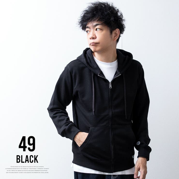 パーカー メンズ ジップアップ DISCUS ジップパーカー パーカ | GENELESS | 詳細画像9 