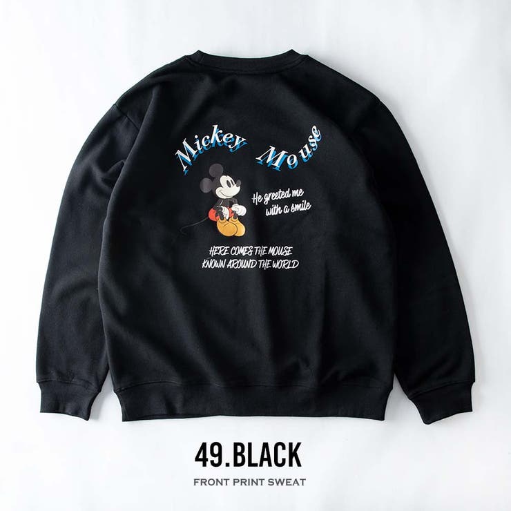 トレーナー メンズ 裏起毛 ディズニー プリント スウェット アメカジ | GENELESS | 詳細画像8 