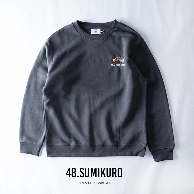 トレーナー メンズ 裏起毛 トムとジェリー クルーネック 暖かい スウェット | GENELESS | 詳細画像9 