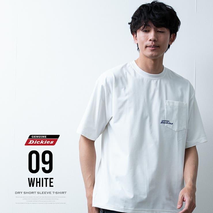 tシャツ 半袖 クルーネック ディッキーズ 胸ポケット 刺繍 GENUINE | GENELESS | 詳細画像9 