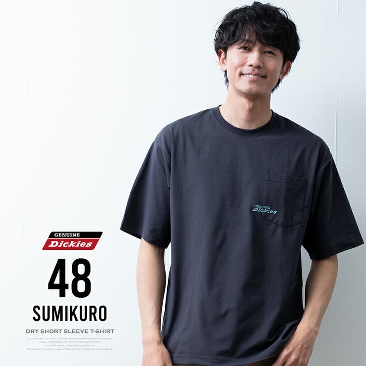 tシャツ 半袖 クルーネック ディッキーズ 胸ポケット 刺繍 GENUINE | GENELESS | 詳細画像10 