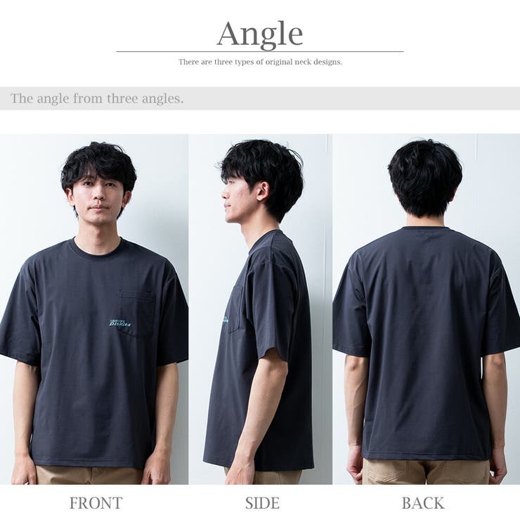 tシャツ 半袖 クルーネック ディッキーズ 胸ポケット 刺繍 GENUINE | GENELESS | 詳細画像13 