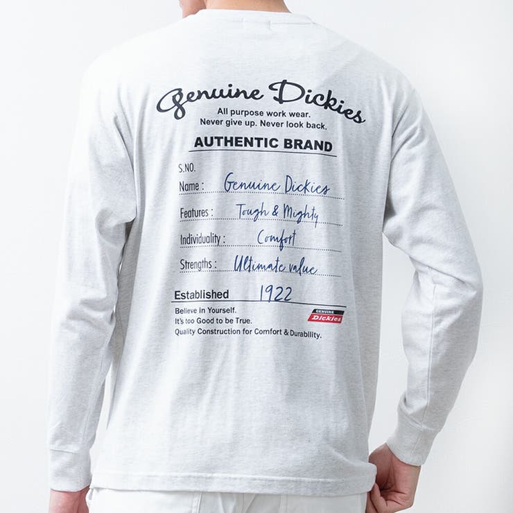 tシャツ メンズ 長袖 GENUINE Dickies ディッキーズ Tシャツ | GENELESS | 詳細画像12 